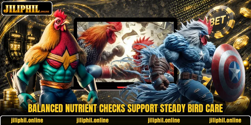 Balanced nutrient checks support steady bird care