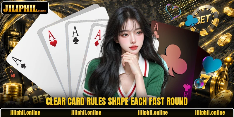 Clear card rules shape each fast round