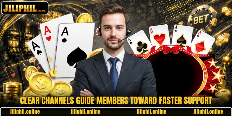 Clear channels guide members toward faster support