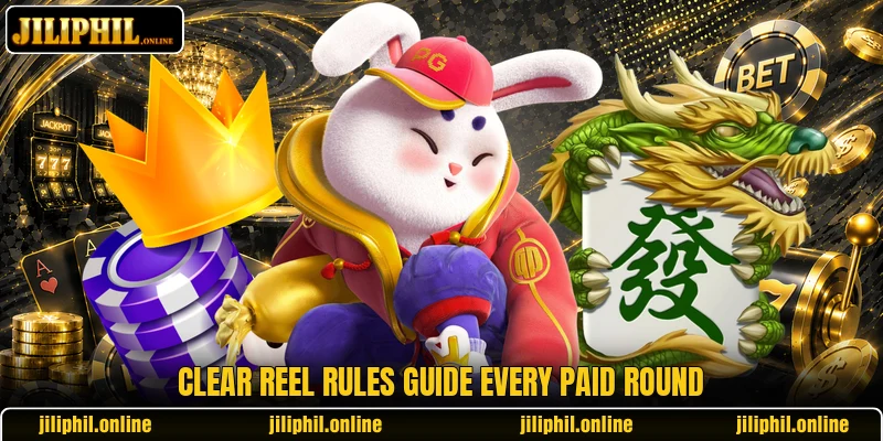 Clear reel rules guide every paid round