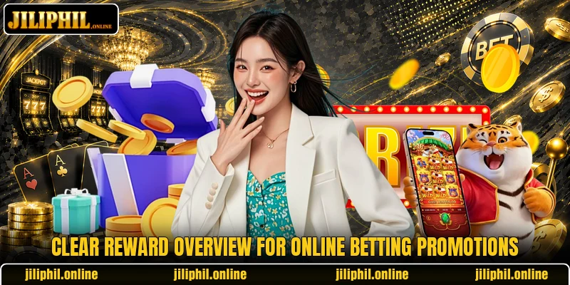 Clear reward overview for online betting promotions