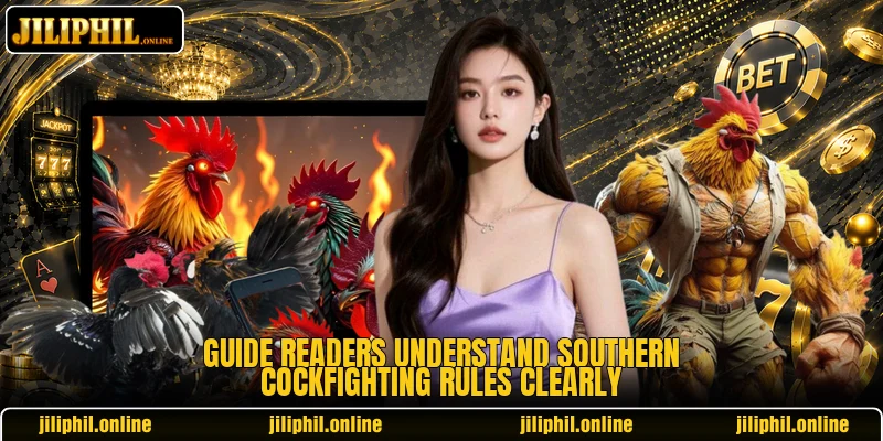 Guide readers understand Southern cockfighting rules clearly