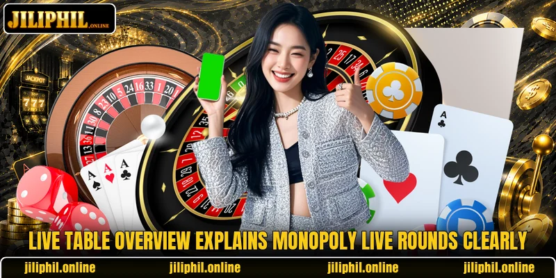 Live table overview explains Monopoly Live rounds clearly Live table overview explains Monopoly Live rounds clearly