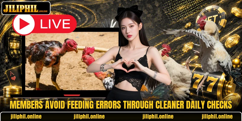 Members avoid feeding errors through cleaner daily checks