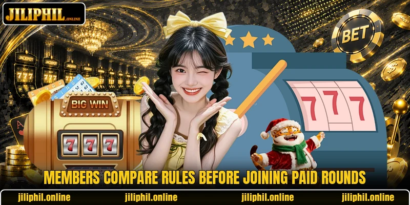 Members compare rules before joining paid rounds