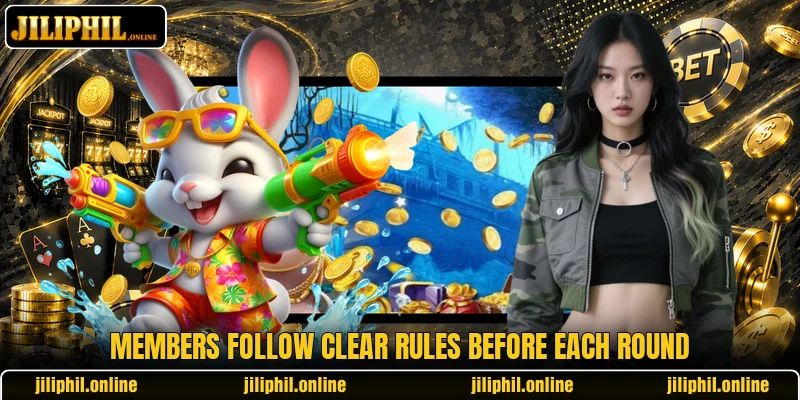 Members follow clear rules before each round