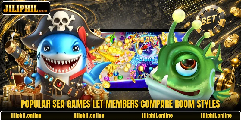 Popular sea games let members compare room styles