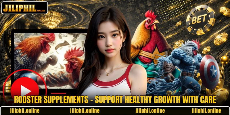Rooster Supplements - Support Healthy Growth With Care