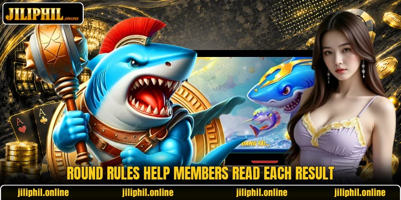 Round rules help members read each result Round rules help members read each result