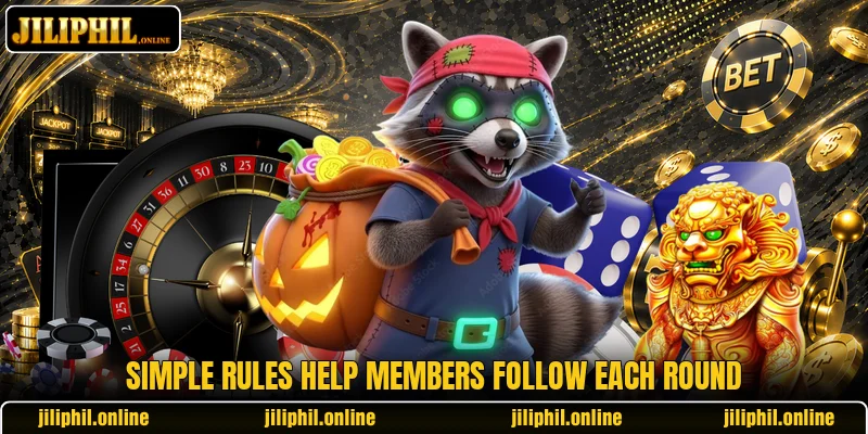Simple rules help members follow each round