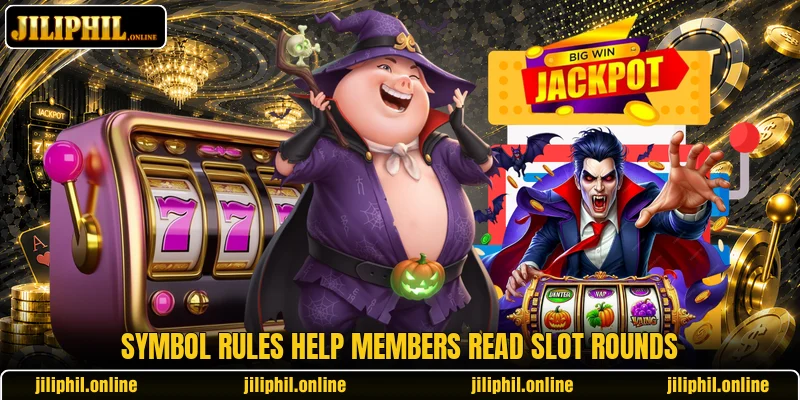Symbol rules help members read slot rounds