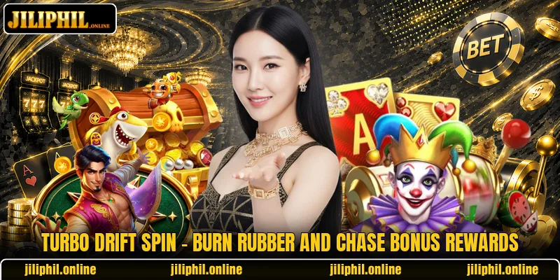 Turbo Drift Spin - Burn Rubber And Chase Bonus Rewards
